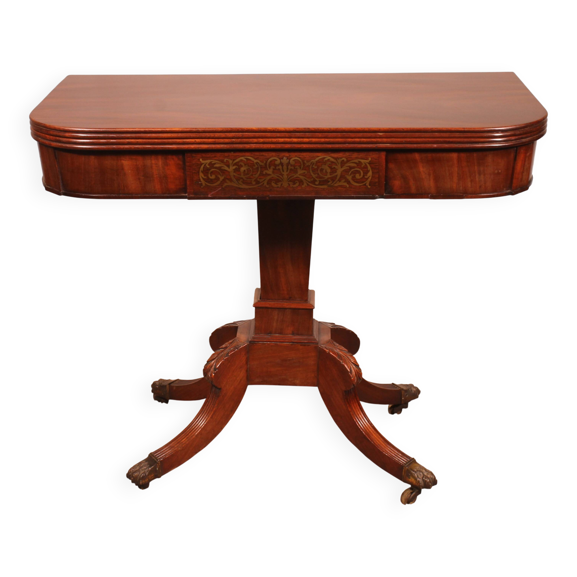 Regency Period Mahogany Game Table or Console
