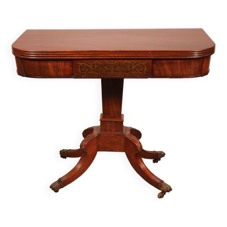 Regency Period Mahogany Game Table or Console