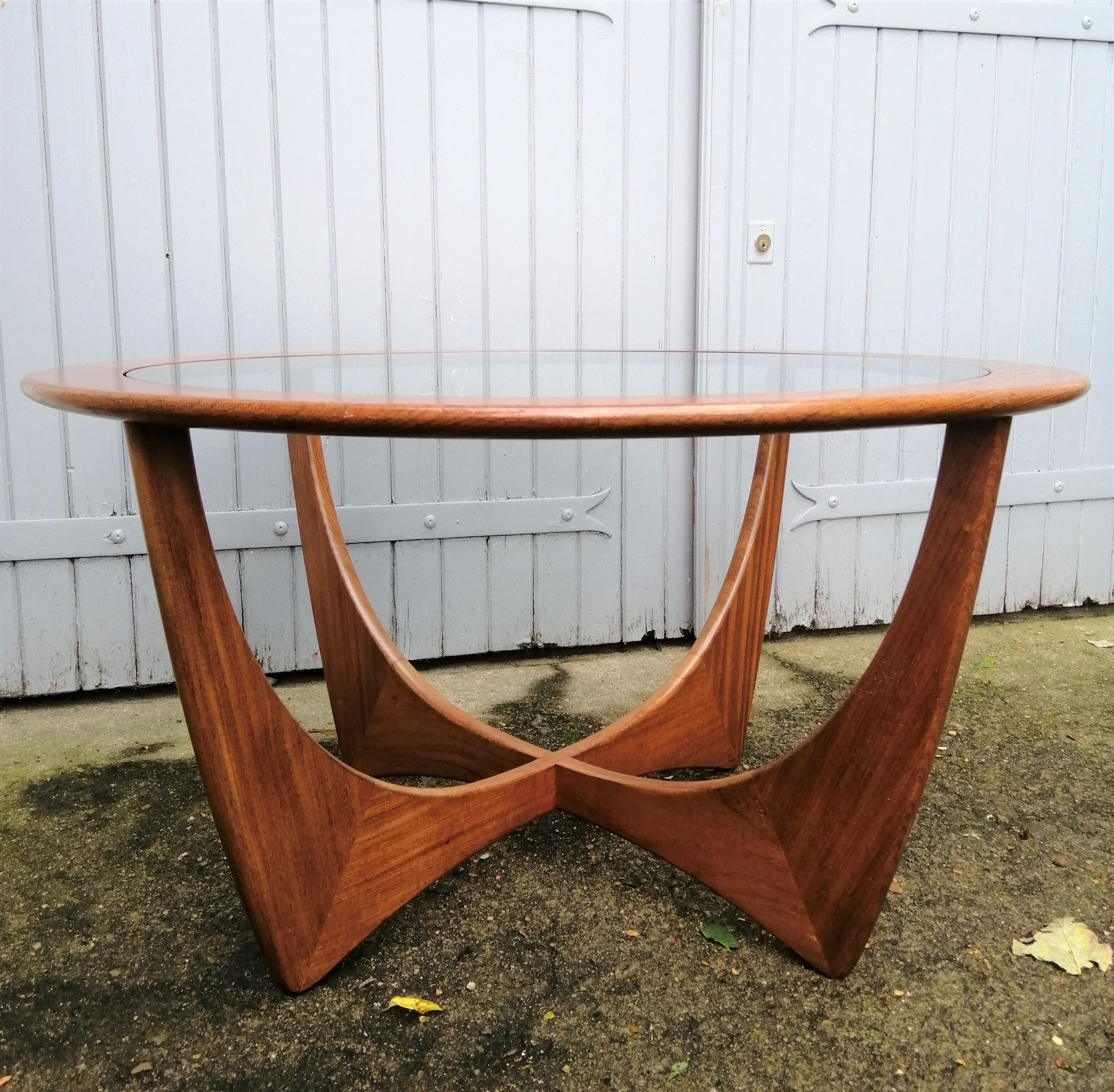 Round coffee table by V B Wilkins for G plan astro 60s