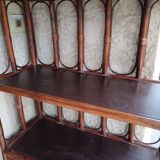 Rattan shelf from the 60s