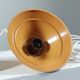 Vintage suspension in yellow lacquered Bakelite from the 1950s.