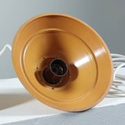 Vintage suspension in yellow lacquered Bakelite from the 1950s.