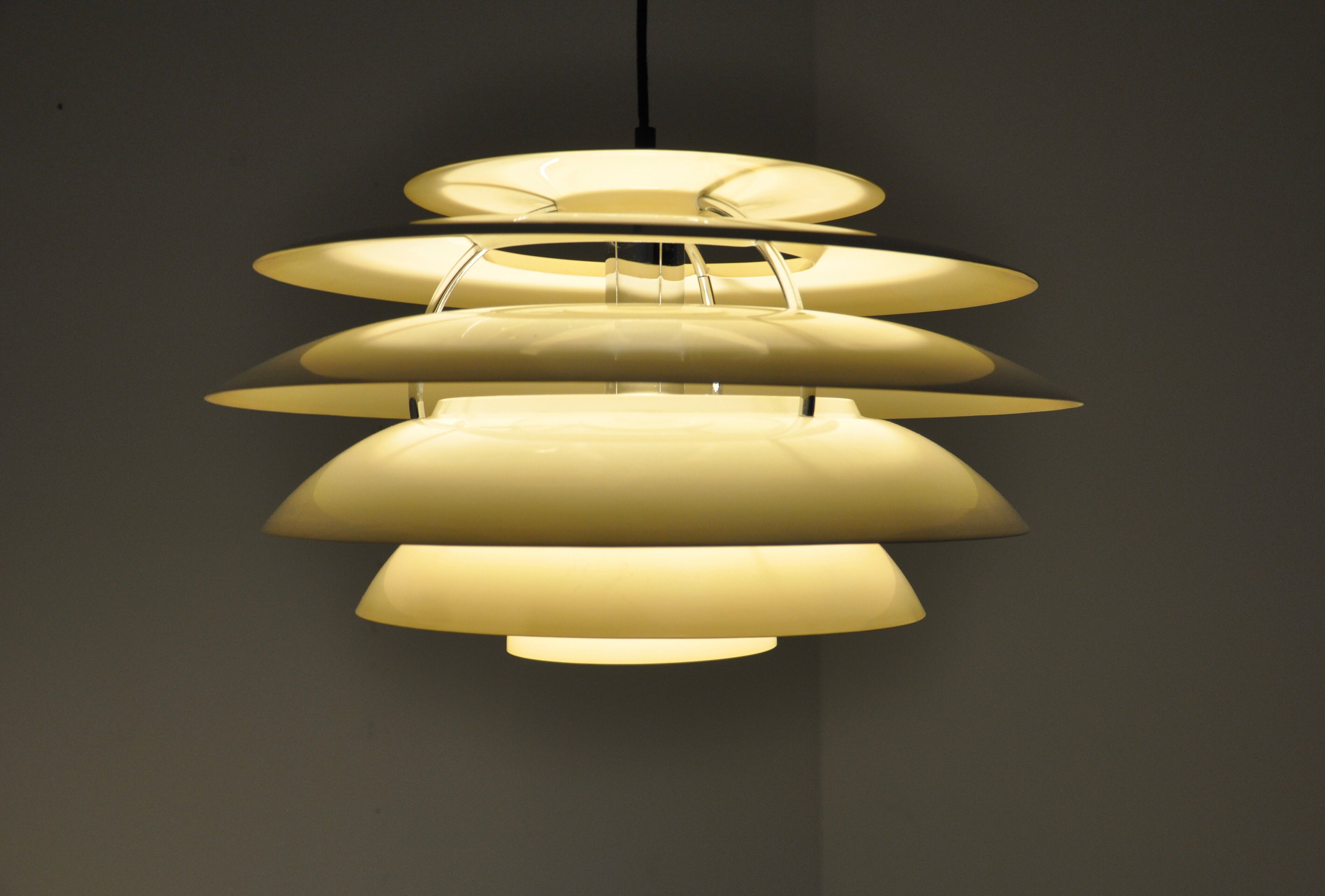Suspension lamp "1262" by Stilnovo, 1960s
