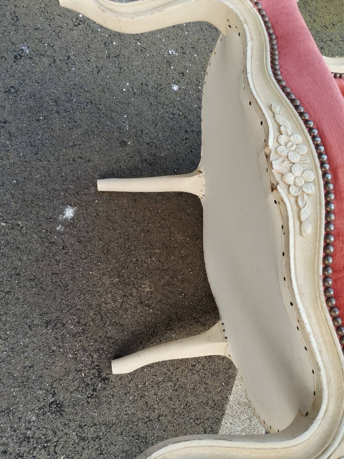 Pair of old Louis XV style armchairs