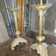 Pair of antique candlesticks