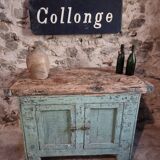 Craft furniture/Wooden kitchen island – France, 1930s