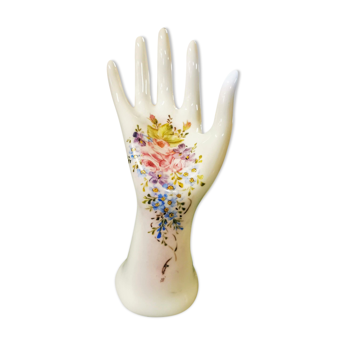 Hand ceramic baguier