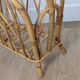 Rattan magazine rack
