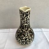 Former beige cracked ceramic pitcher