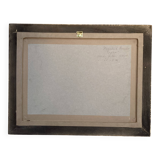 Oil painting signed canvas dimensions: height -32.5 cm - width 42 cm -