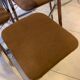 Série de 3 chaises pliantes vintage