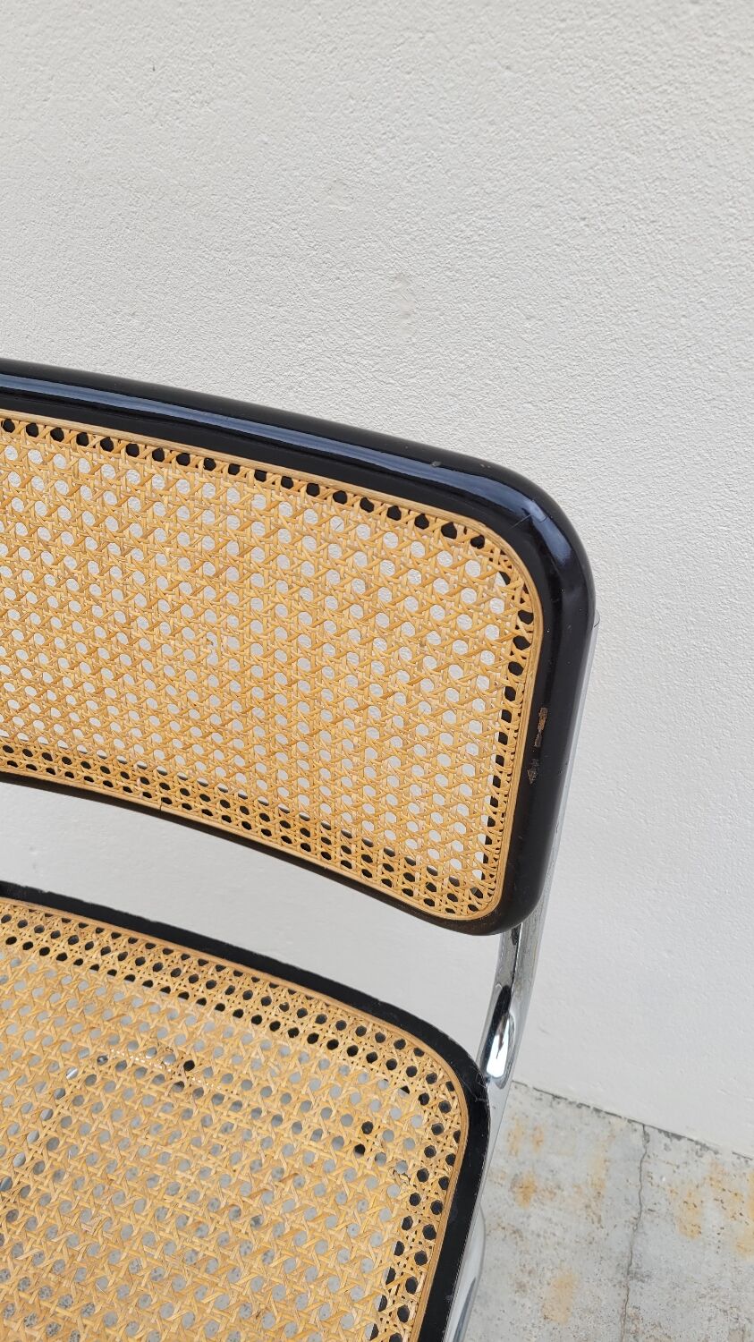 Chair by Marcel Breuer model B32 in canning