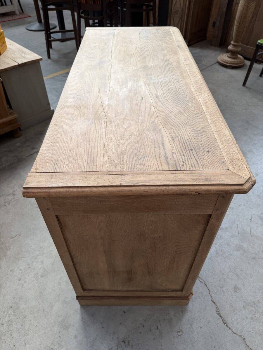 Buffet with 2 doors in oak from the early 20th century.