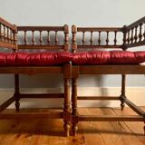 Set of two 19th century wicker chairs