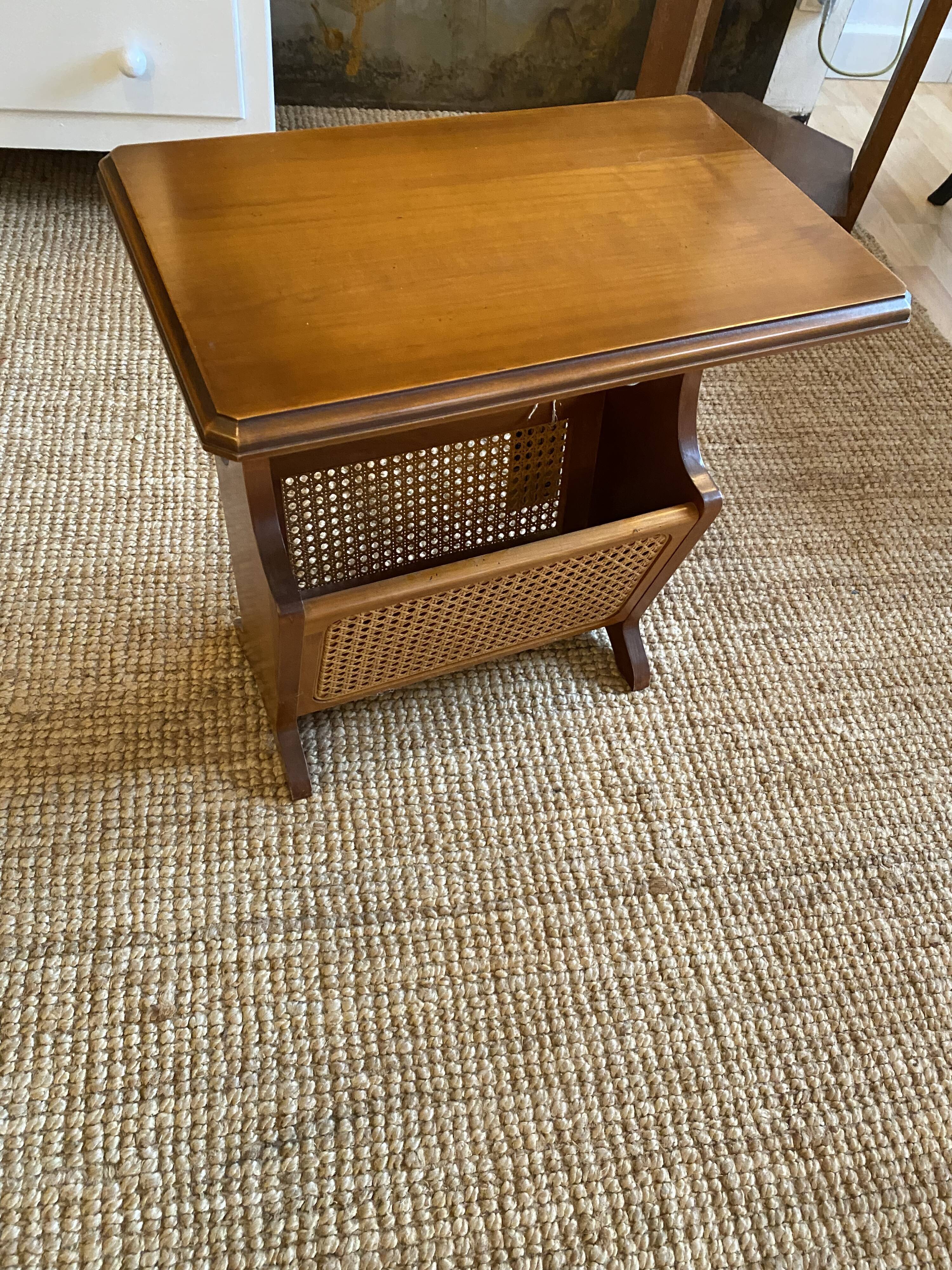 Wood and canning magazine holder