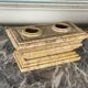 Yellow marble inkwell Sainte Beaume