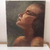 Old portrait painting.