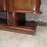 Charles Dudouyt oak art deco sideboard buffet 1940