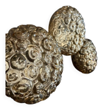 "Bubble" glass wall light trio - 1960.