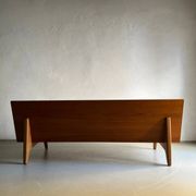 Teak daybed sofa by Gustaf Hiort Af Ornäs | Finland | 1950s