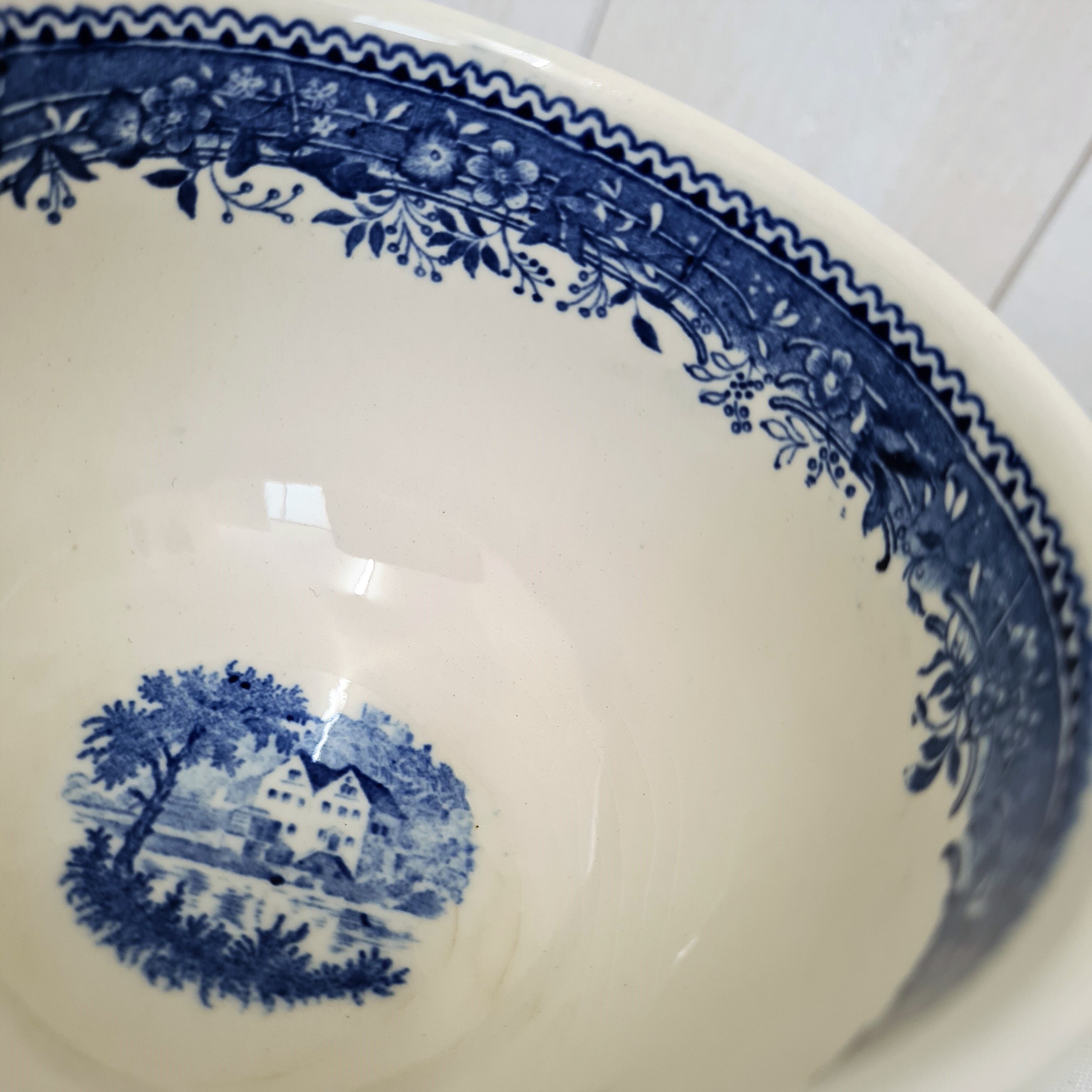 4 blue cups Villeroy & Boch