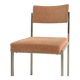 Office chair with chrome-plated steel structure