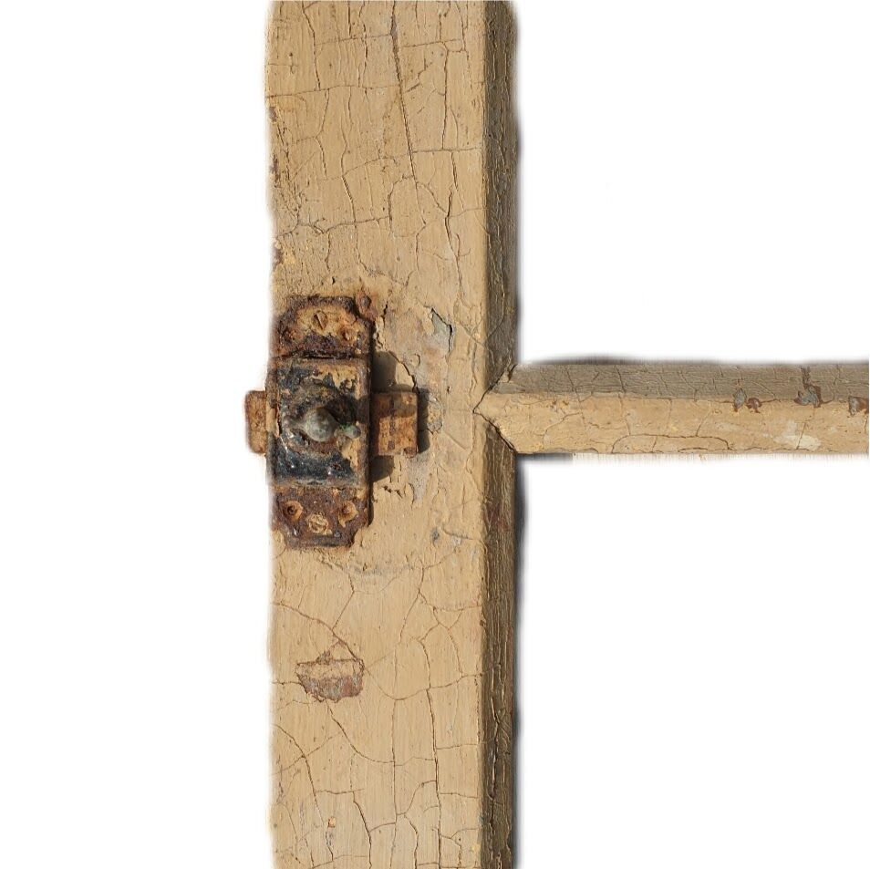 Small old lattice window