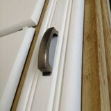 Buffet mado 50s white and brushed oak