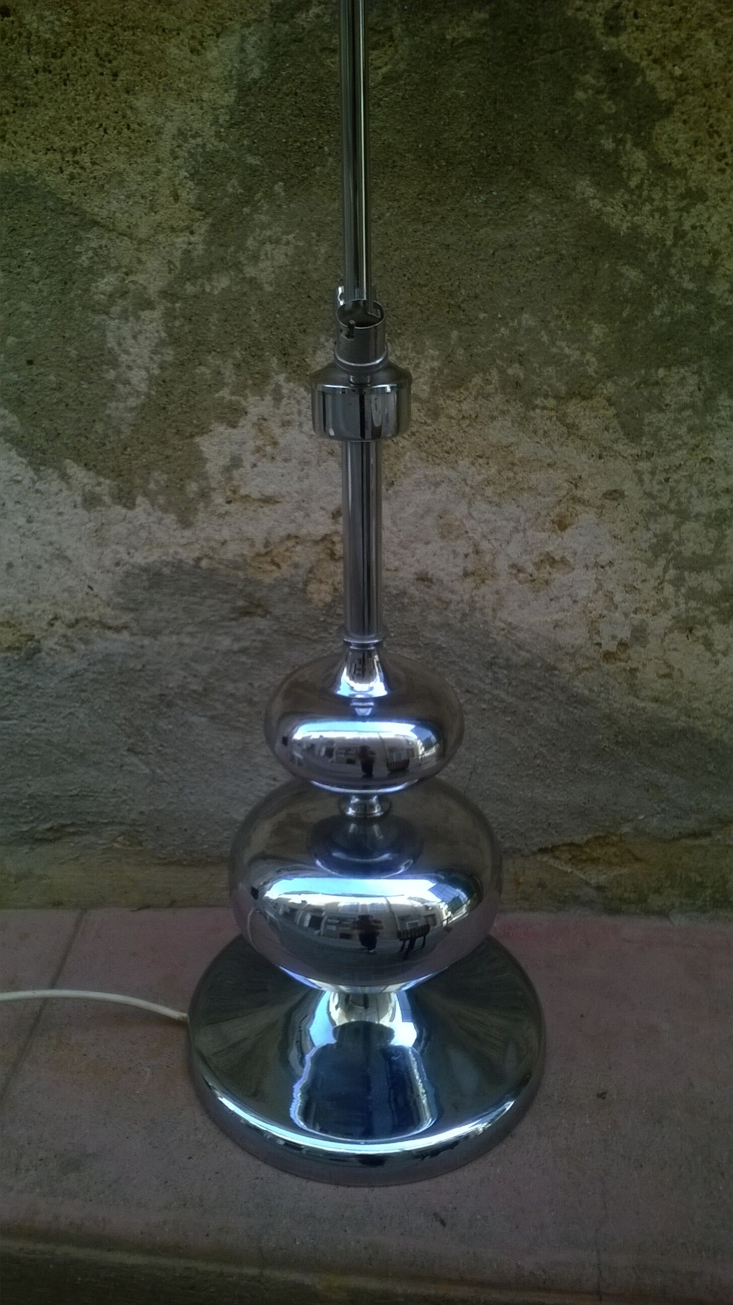 Vintage lamppost foot1970