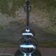 Vintage lamppost foot1970