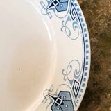 U&C Sarreguemines flat plate Germaine model