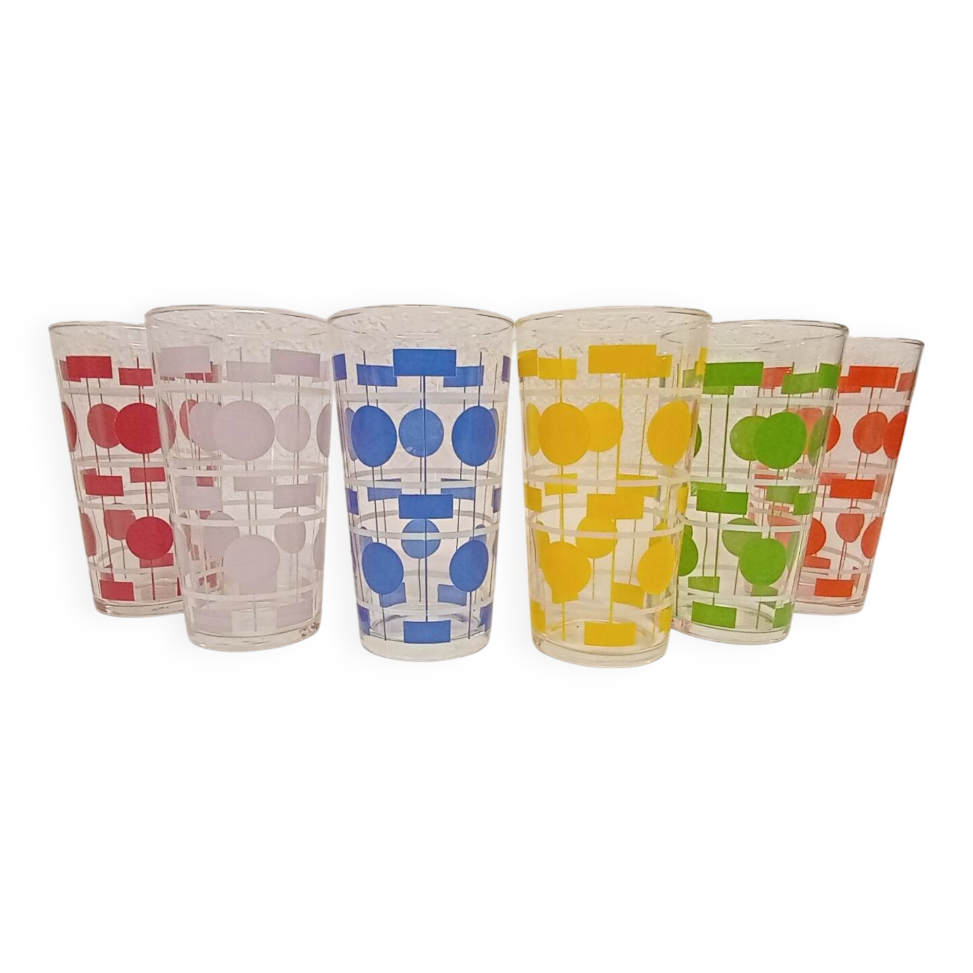 Orangeade glasses