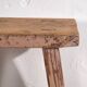 Tabouret ancien à patine rose (c.1900) #8