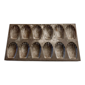 Old decorative madeleines dish