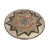 Ancienne assiette décorative marocaine