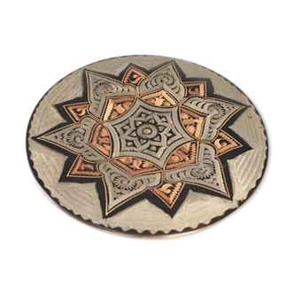 Ancienne assiette décorative marocaine