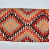 Decorative Oushak Vintage Kilim Rug sku 3409