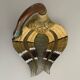 Adorable decorative centrepiece sculpture in the shape of a brass duck, 1970s, Germany.
