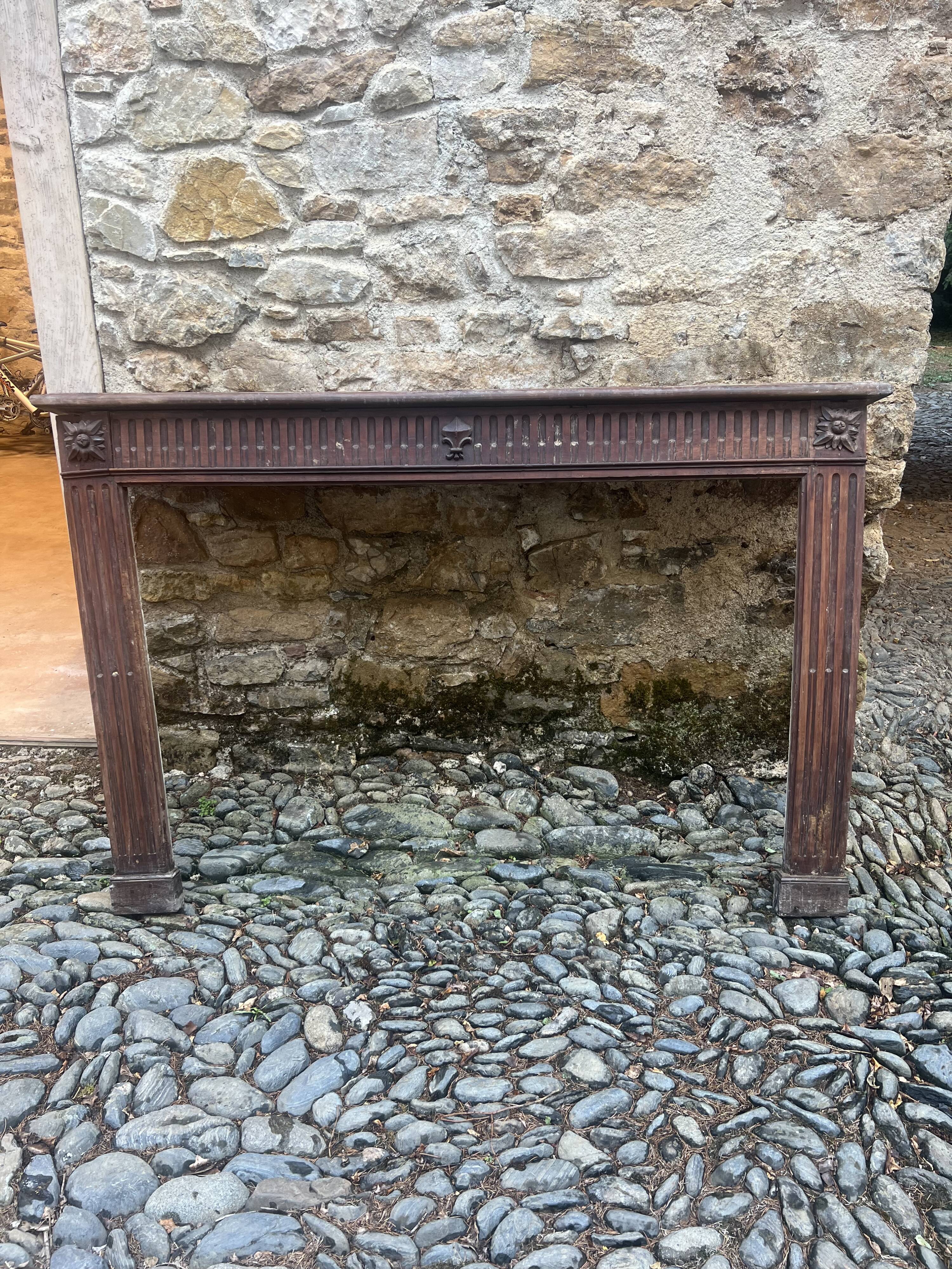 19th Century Fireplace Mantel