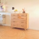 Commode pieds compas vintage