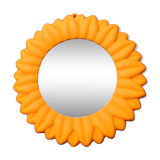 Plastic sun mirror 70s