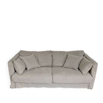Convertible sofa AMPM Camille linen