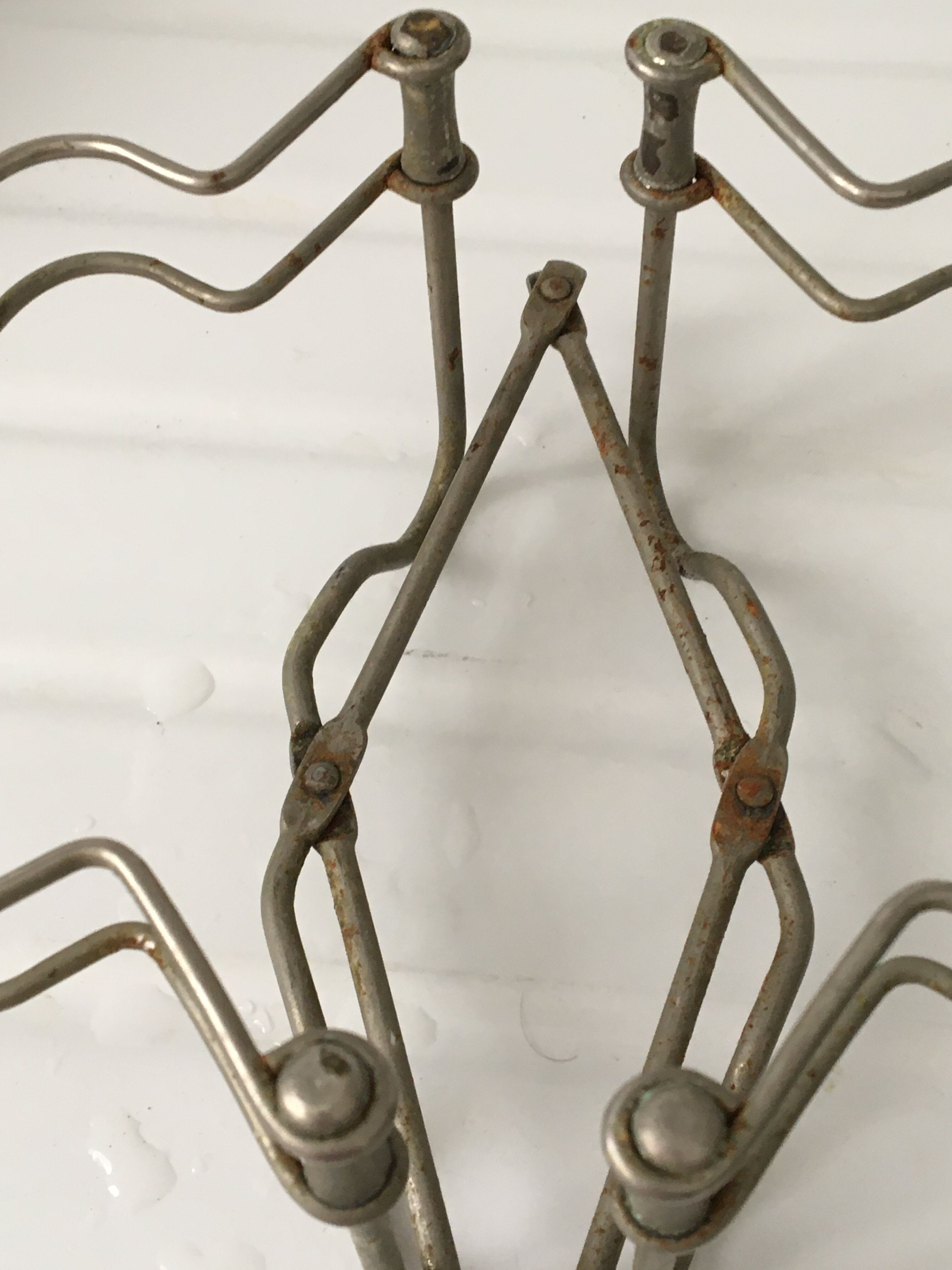 Vintage steel telescopic trifle