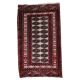 Handmade vintage Uzbek Bukhara rug 77cm x 128cm 1960s - 1С1175