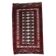 Handmade vintage Uzbek Bukhara rug 77cm x 128cm 1960s - 1С1175