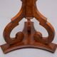 Stunning large Antique Biedermeier Burl floor lamp . Germany