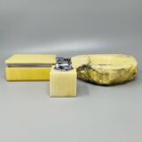 Service à fumer en albâtre des années 1960 par Romano Bianchi