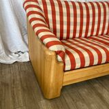 Scandinavian bench in solid pine 1970