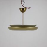 1930s Bauhaus "UFO" Chandelier by Josef Hurka, Czechoslovakia