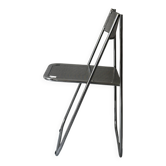 Chaise pliante Tamara en métal chromé et perforé d'Arrben, Italie 1980